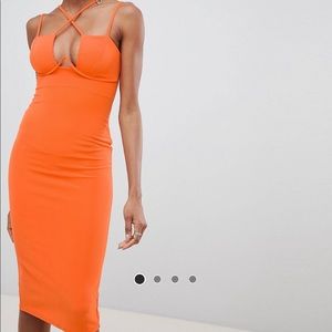 Asos design bodycon midi dress